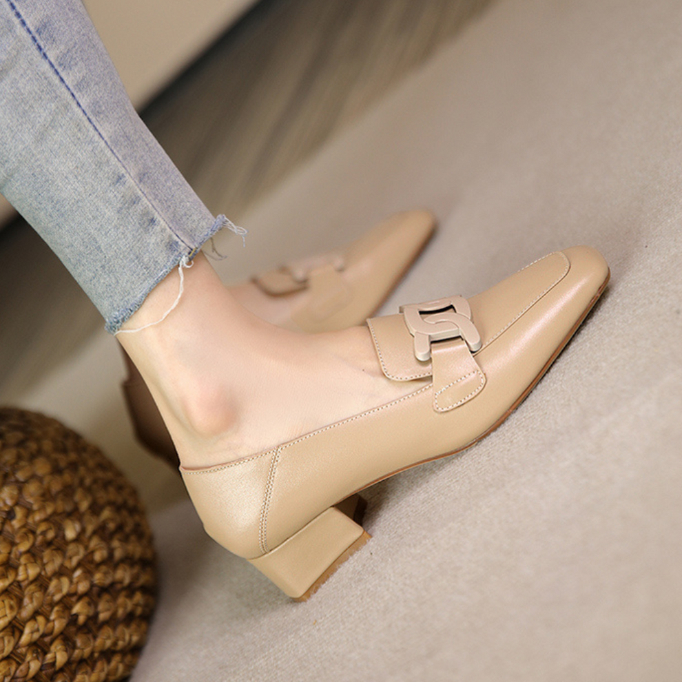 Quincy - Orthopädischer Slipper Aus Leder