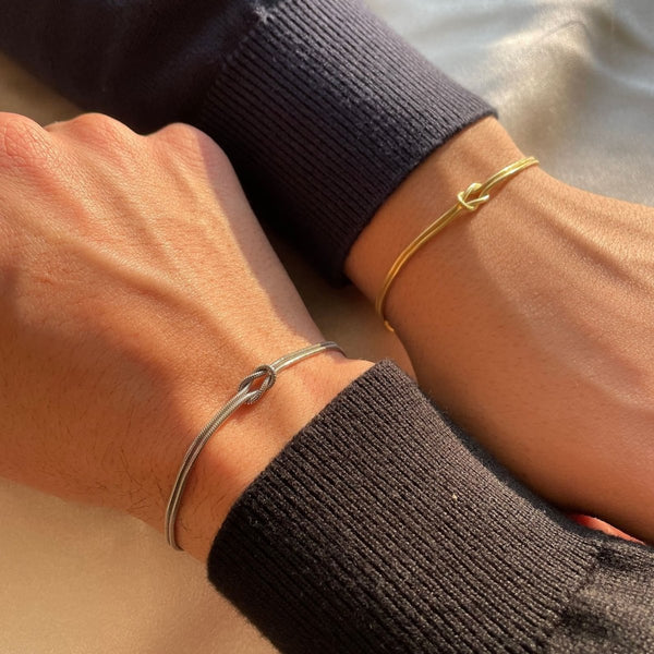 Rachel - Minimalistische Liefdesknoop Armband