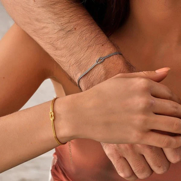 Rachel - Minimalistische Liefdesknoop Armband