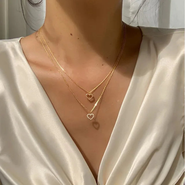 Rosalie - Urban Chic Kristallen Ketting