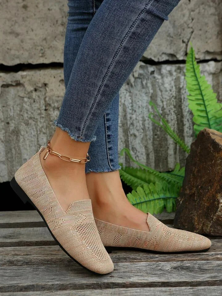 Rose - Orthopedische Antislip Platte Schoenen Voor Dames