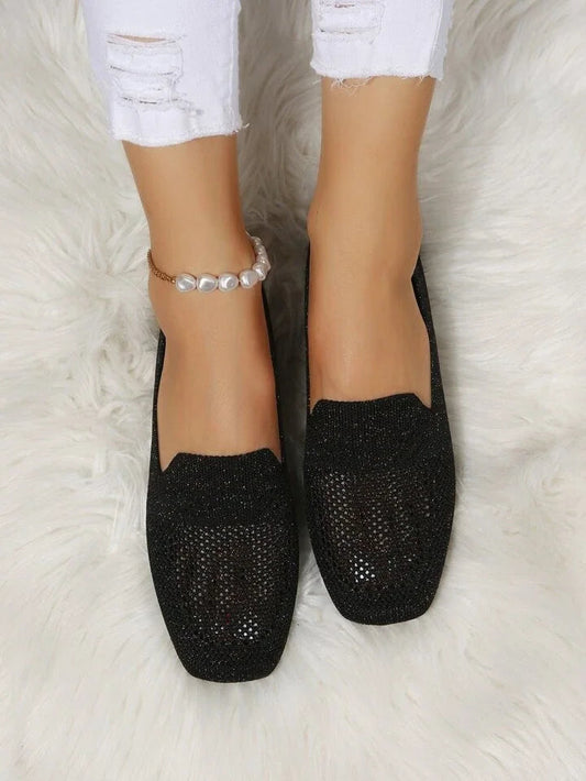 Rose - Orthopedische Antislip Platte Schoenen Voor Dames