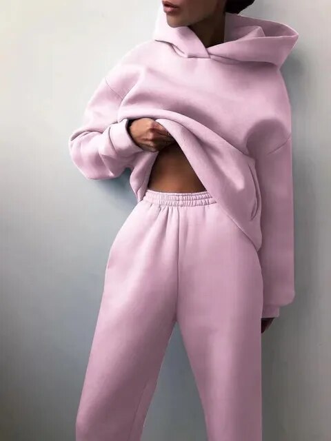 Skylar - Oversized trainingspak met capuchon