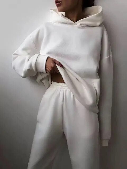 Skylar - Oversized trainingspak met capuchon