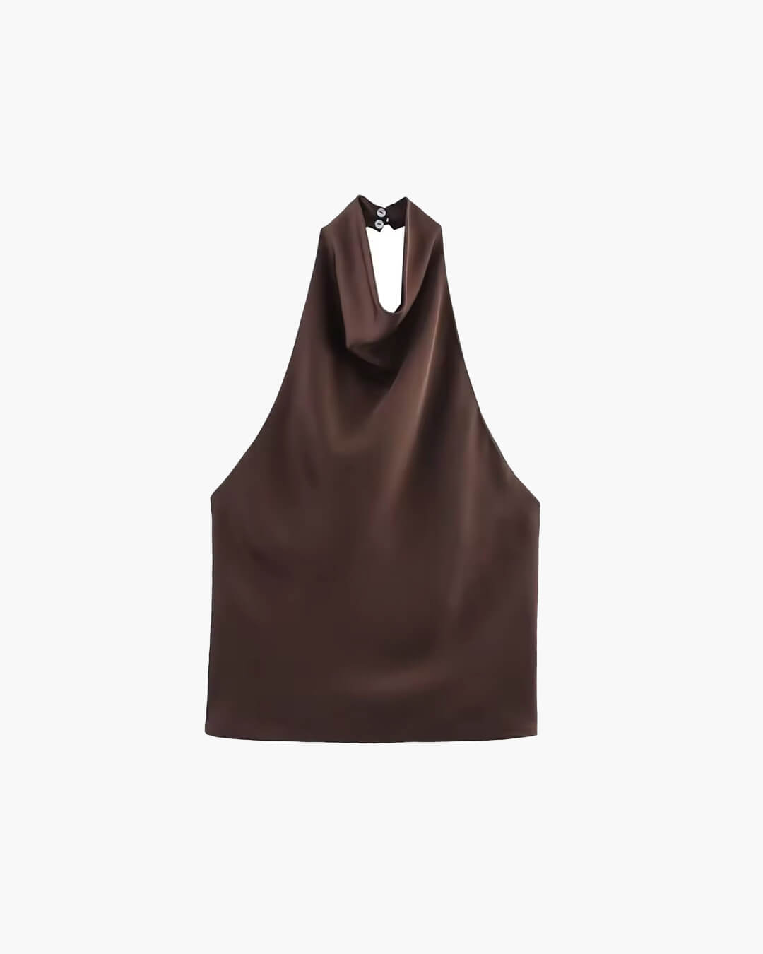 Dames Getailleerde Top – Halter, Geschikt voor Zomer en Casual Gebruik