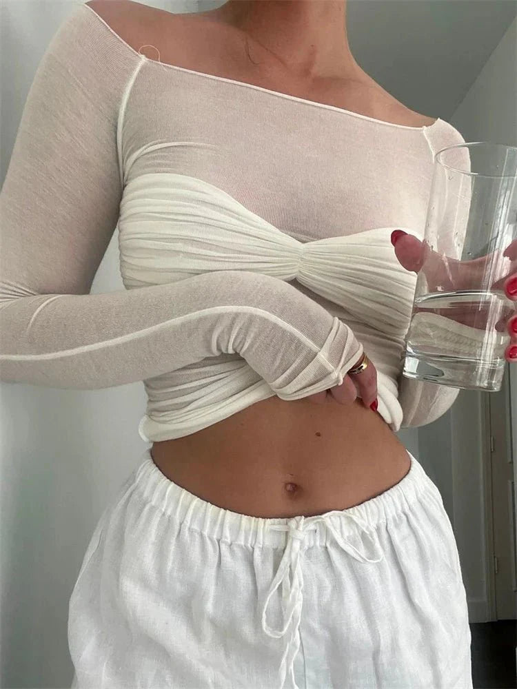 Dames Getailleerde Top – Geschikt voor Casual en Dagelijks Gebruik