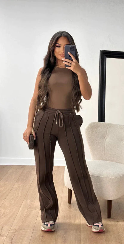 Nivi - Striped Joggers