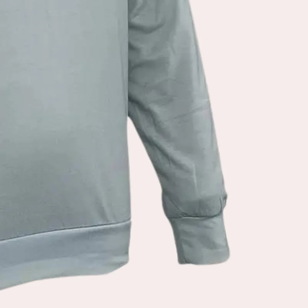 Sweatshirt met trendy kleurverloop voor dames