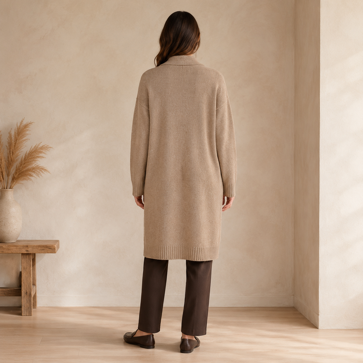 Dames Vest | Zacht Merinowol-Polyestermix, Casual Met Twee Zakken