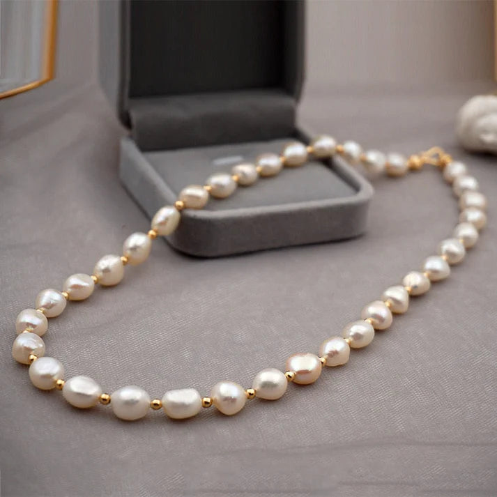 Teagan - Zoetwaterparel Hanger Ketting voor Vrouwen