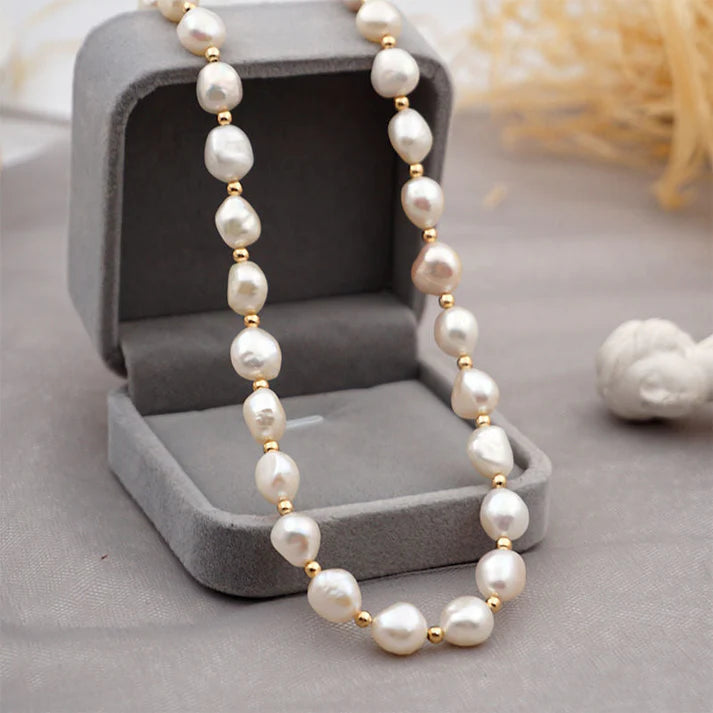 Teagan - Zoetwaterparel Hanger Ketting voor Vrouwen