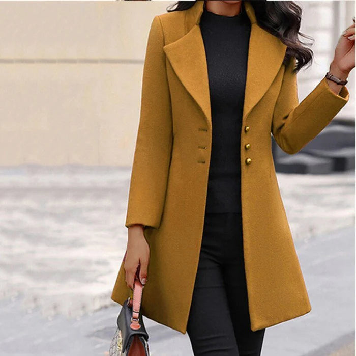 Trenchcoat met knoopsluiting