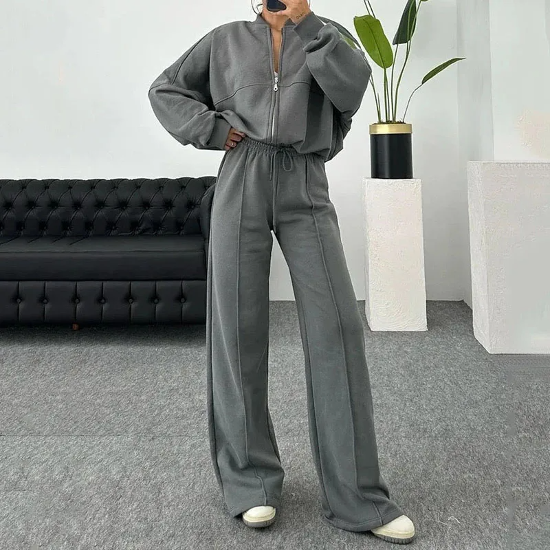 Dames Trainingspak in Lounge-Stijl – Comfortabel & Trendy voor Casual Dagen