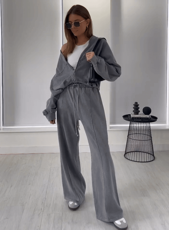 Dames Trainingspak in Lounge-Stijl – Comfortabel & Trendy voor Casual Dagen
