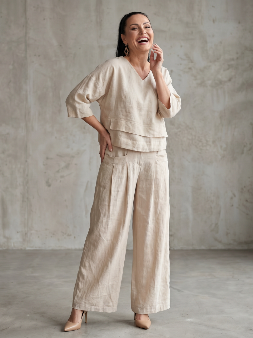Dames Oversized Set – Casual voor Dagelijks Gebruik, Geschikt voor Lente en Zomer