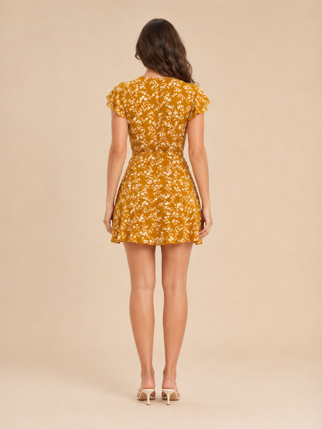 Women's Wrap Dress Floral Print