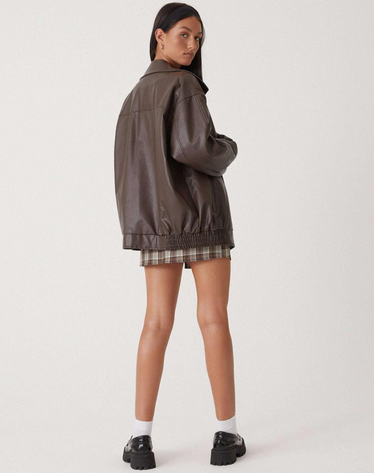 Dames Oversized Jas – Met Rits, Geschikt voor Lente en Herfst