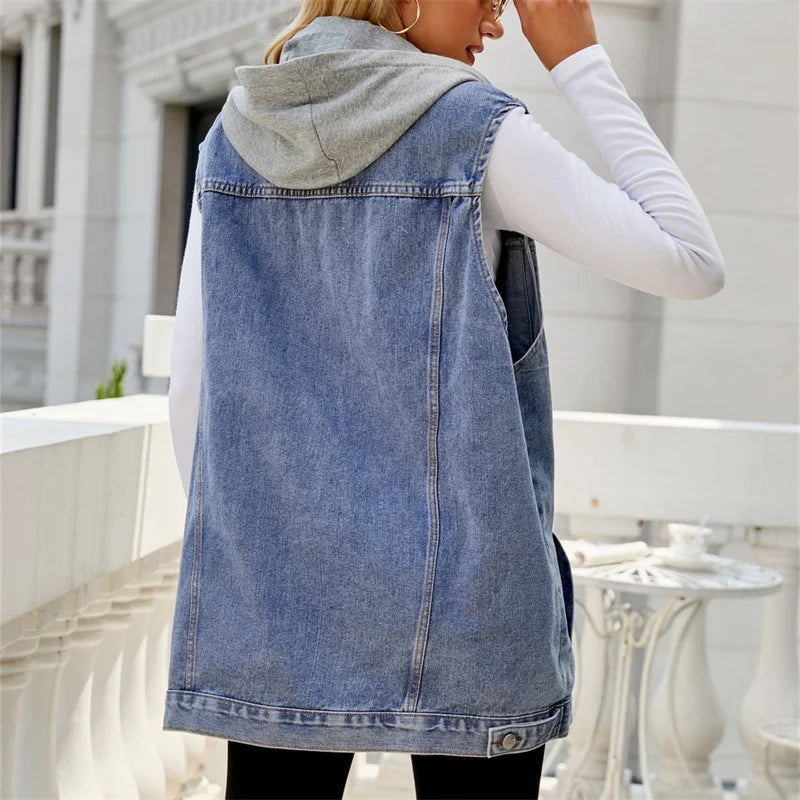 Yonnet - VantaVogue Denim Vest
