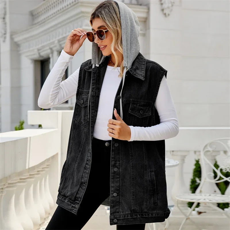 Yonnet - VantaVogue Denim Vest