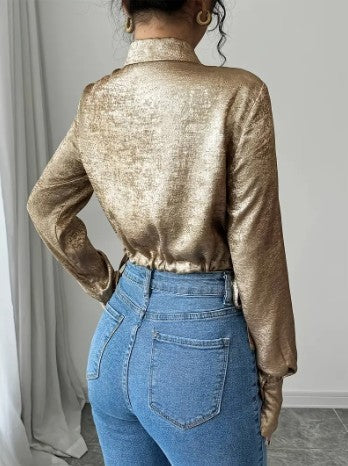 Zahra - Elegante Wikkelblouse