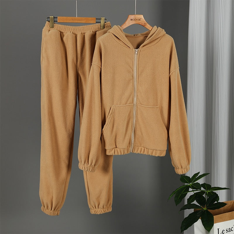 Zendy fleecepak dames | Luxe huispak van zacht fleece voor warmte en comfort