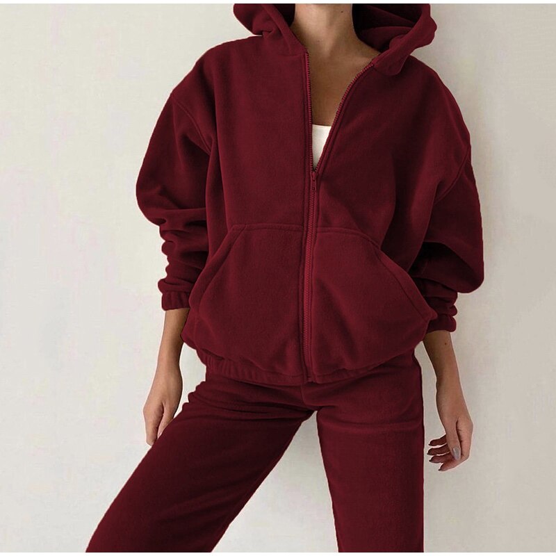 Zendy fleecepak dames | Luxe huispak van zacht fleece voor warmte en comfort