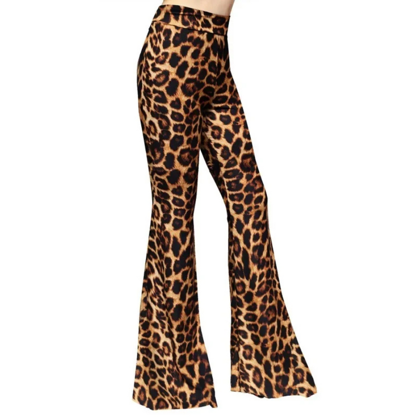 Zoey - Omkeerbare Taillebedrukte Uitlopende Broek Voor Dames